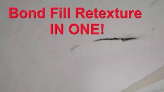 How to fix cracked and peeling texture on a ceiling