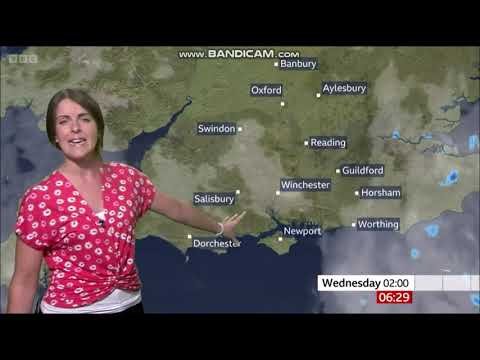 (HD) Alex Osbourne BBC ONE South Today weather May 9th 2023 - 60 fps