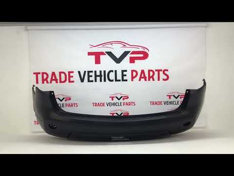 Fits Nissan Qashqai J10E 2007-2013 Rear Bumper Black video