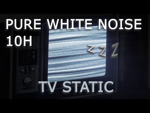 Fast Sleep Pure White Noise TV Static Effect Sound 📺 | Deep Rest