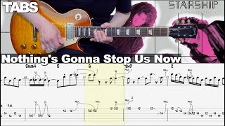 Download lagu Starship - Nothing's Gonna Stop Us Now | Guitar cover WITH TABS | mp3