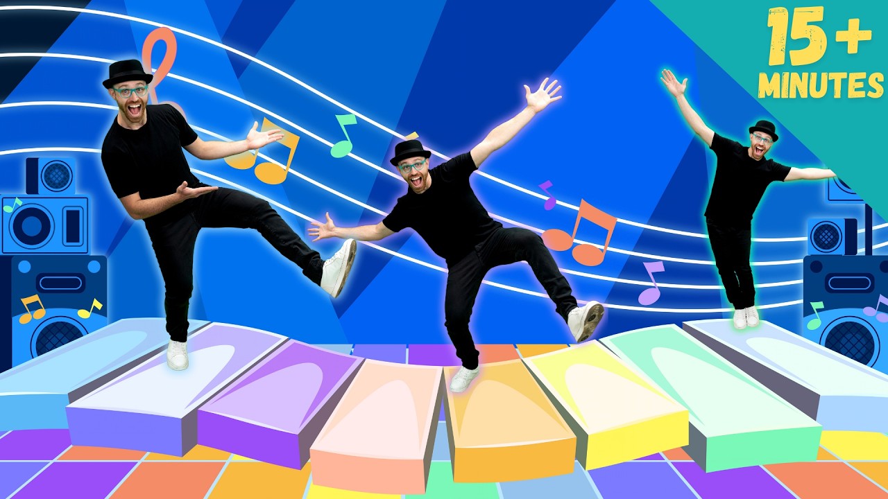 ABC, DO RE MI, COLORS + MORE! 🎵🎨 Dance Compilation | DJ Raphi Dance Songs for Kids