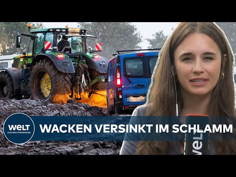 WACKEN 2023-CHAOS: Heavy Metal-Festival dicht - Enttäuschte Fans mega sauer | WELT Thema