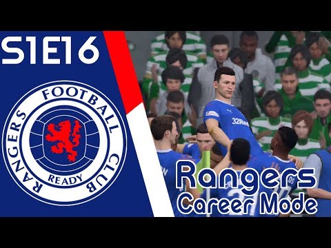 FIFA 18 RANGERS CAREER MODE - SCOTTISH CUP SEMI-FINAL VS CELTIC! (EPISODE 16)