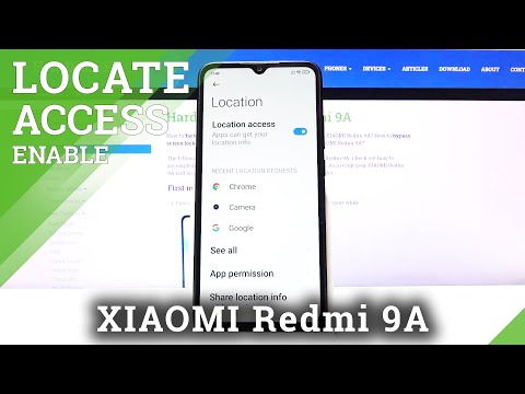 How to Enable Device Location on XIAOMI Redmi 9A – Location Settings