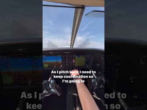 How to: Power-on stall #shorts #privatepilot #aviation