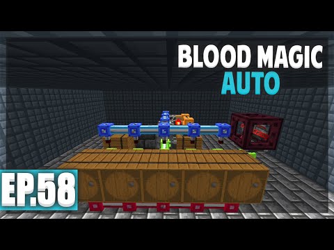 Hugo - AUTOMATISATION DE BLOODMAGIC! | Minecraft Moddé - Chroma Technology 2 | Ep# 58