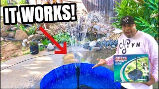 THE BEST ALL IN ONE FILTER FOR BACKYARD DIY POND!