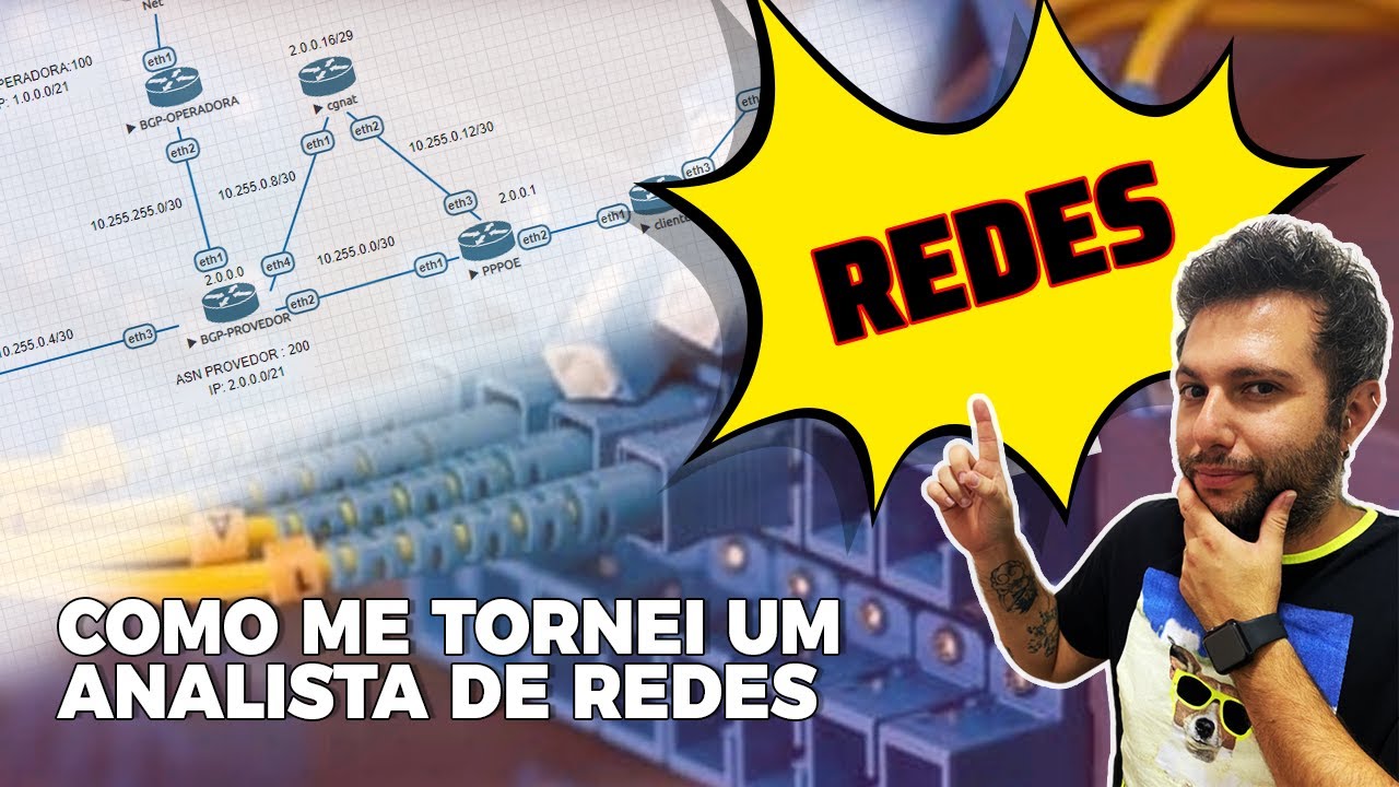 Como me tornei um Analista de Redes