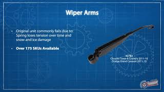 Replacement Wiper Arm - video thumbnail 3