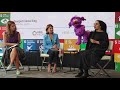 Basma From Ahlan Simsim Sesame Street At United Nations SDG 2030 In NYC 2019