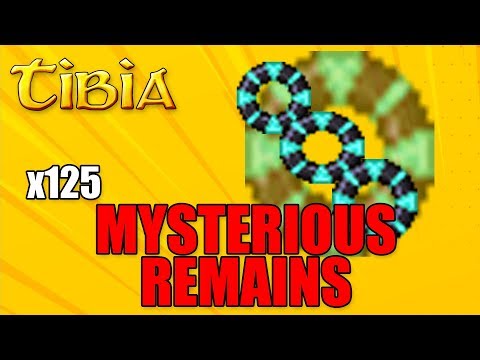 Steam Community :: Video :: Tibia - 125 Mysterious Remains OPENING