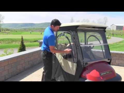Installing the Club Car Precedent Enclosure
