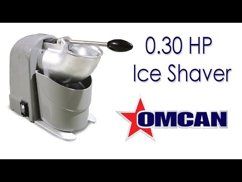 Video thumbnail for Ice Shaver with Ice Tray Container and 0.30 HP Motor