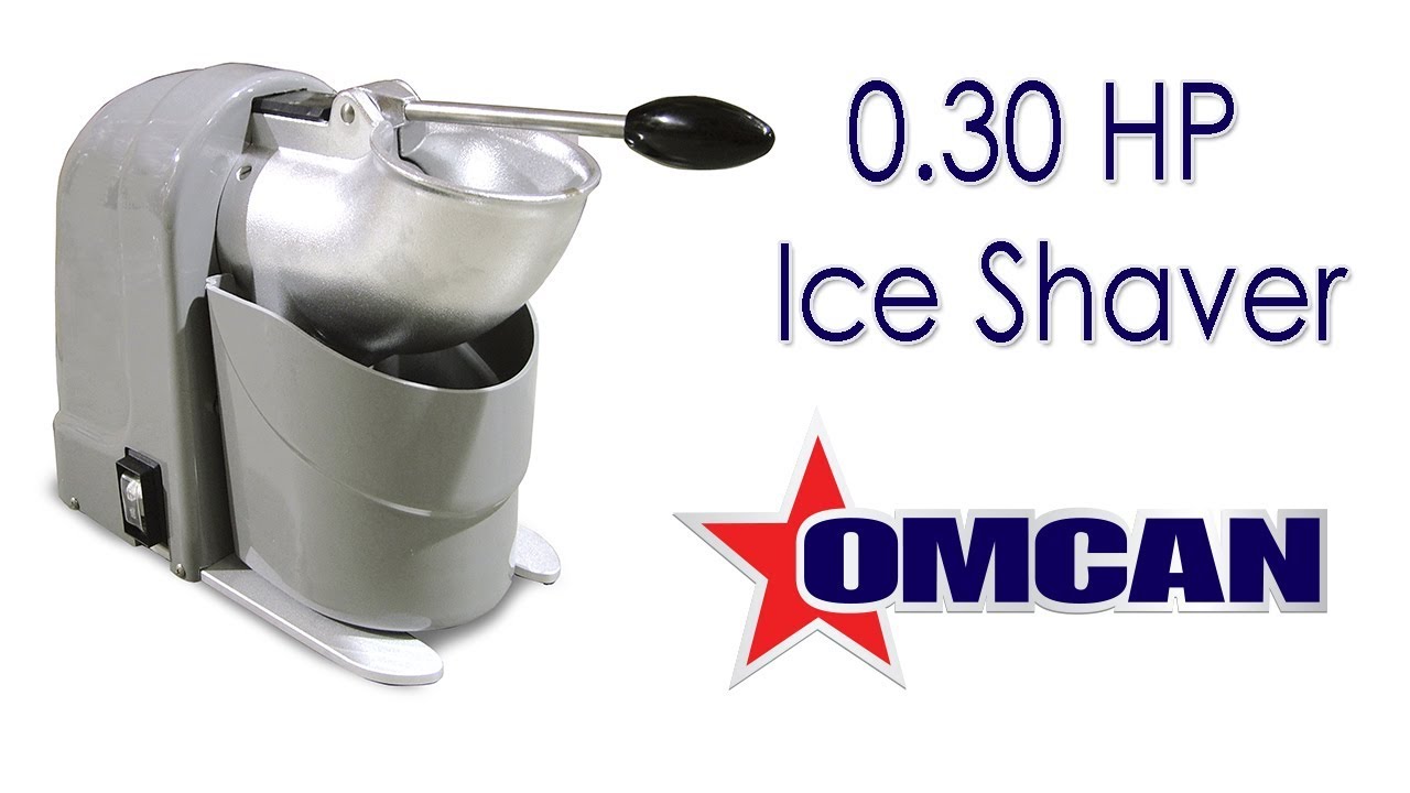 Video thumbnail for Ice Shaver with Ice Tray Container and 0.30 HP Motor
