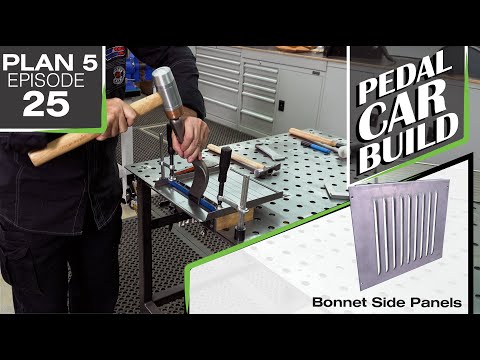 Bonnet Side Panels - Custom Louvers<br>Plan 5 - Episode 25