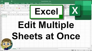 Work on Multiple Excel Sheets at Once by Grouping Sheets