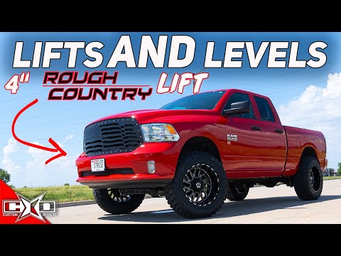 4" Rough Country Vertex Lift for YOUR 4th Gen Ram!