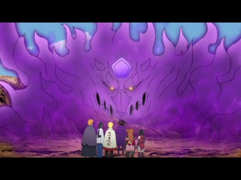 SARADA VER O SUSANOO DO SASUKE PELA PRIMEIRA VEZ 🇧🇷 Boruto Dublado