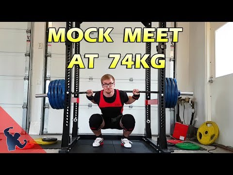 My Mock Meet at 74kg | Juggernaut AI Coaching Mock Meet After Losing 15kg