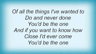 Suzy Bogguss - You'd Be The One Lyrics