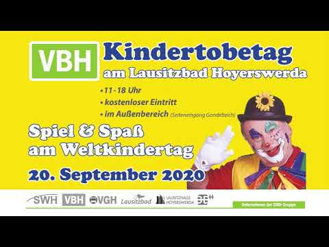 Werbung: VBH-Kindertobetag am 20. September - LAUSITZWELLE