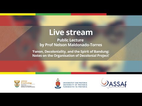 Public Lecture by Prof Nelson Maldonado-Torres