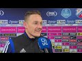 Jens Toornsta over goal bij FC Utrecht-Feyenoord: 'Viel goed voor mijn voeten'
