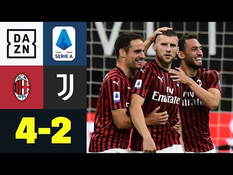 Furiose 2. Halbzeit! Milan zerlegt Juve nach Rückstand: AC Mailand - Juventus 4:2 | Serie A | DAZN