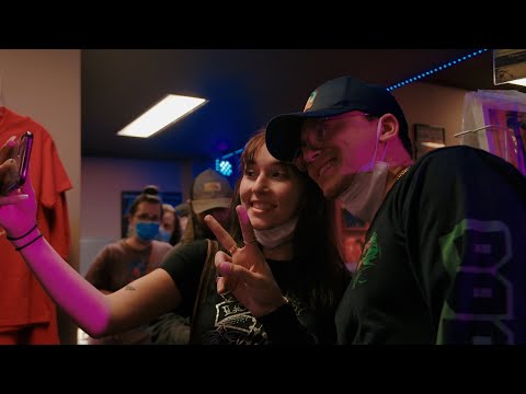 Logic makes a beat with a baby