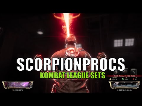 MK11: SCORPIONPROCS - KOMBAT LEAGUE SETS - 【Mortal Kombat 11】