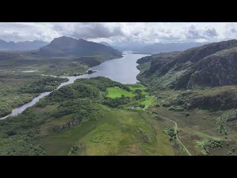 Poolewe, Wester Ross, Northwest Highlands of Scotland.