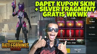 Download lagu Cara Dapetin Silver Fragment & Kupon Skin Gratis - Trik Vpn PUBG Mobile Terbaru 2019 mp3