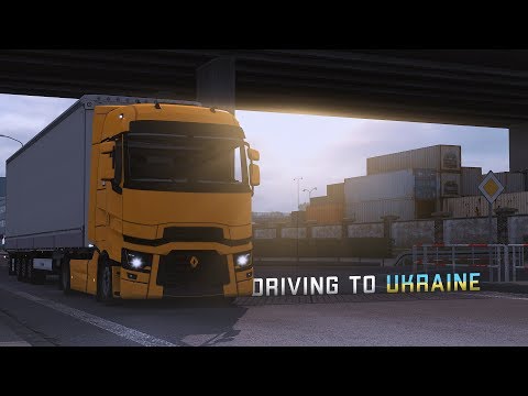 ETS2 1.36 - Driving to UKRAINE - ProMods - Renault T460 Low Deck - Realistic Graphics - Project NG