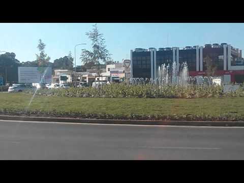 New water fountain at Luqa roundabout