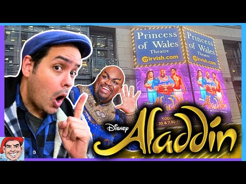 I Saw Disney’s “Aladdin” in Princess Diana’s Theatre! | Toronto Theatre District Tour | Vlog