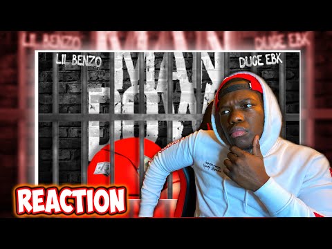 DuceEBK & Lil Benzo - Man Down (Official Music Video) | REACTION