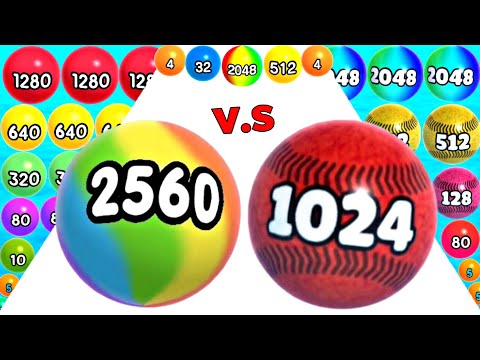 Ball Master 2048 vs Ball Merge 2048: Ball Run 3D - Number Master Gameplay Walkthrough android iOS