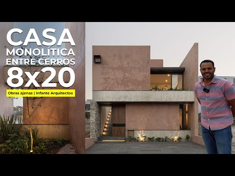 Esta CASA parece una ESCULTURA MONOLÍTICA | Obras Ajenas | Infante Arquitectos