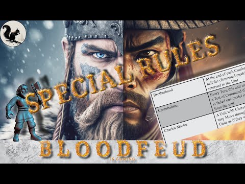 BloodFeud Visual Rulebook - Special Rules