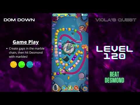 Viola's Quest 🟣🟠🔴 / Level 120 / Dom Down