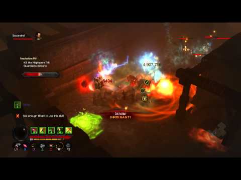 Diablo III: Ultimate Evil Edition (PS4) Crusader part 31