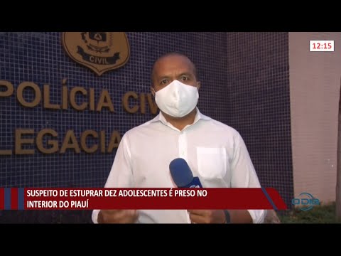 Suspeito de estuprar dez adolescentes eÌ preso no interior do PiauiÌ 18 08 2021