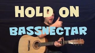 Hold On (Bassnectar) Easy Guitar Lesson How to Play Tutorial