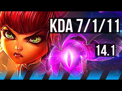 ANNIE vs VEL'KOZ (MID) | 7/1/11, 1100+ games, Dominating | KR Master | 14.1