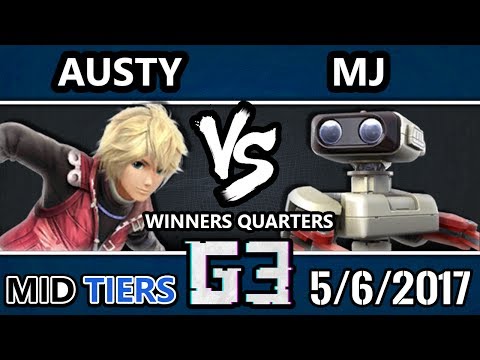Glitch 3 Smash 4 - Austy (Shulk) Vs. MJ (ROB) Wii U Mid Tier WQ - Smash 4