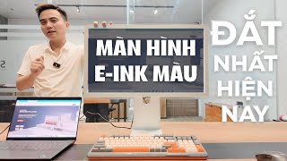 Màn hình E-Ink màu 25.3 ĐẮT NHẤT HIỆN NAY có gì? - Review BOOX Mira Pro Color