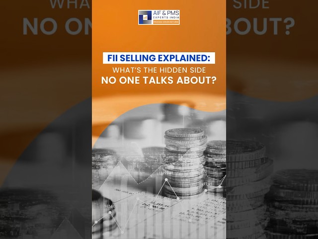 What’s The Other Side of The FII Selling?