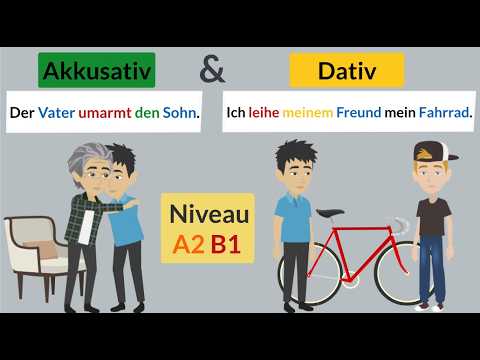 Akkusativ und Dativ im Deutschen einfach erklärt mit klaren Regeln und Beispielen. A2 B1