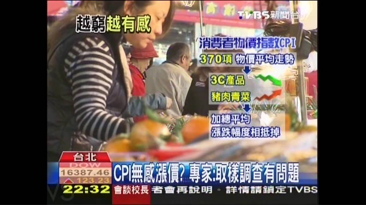 CPI無感漲價? 專家:取樣調查有問題